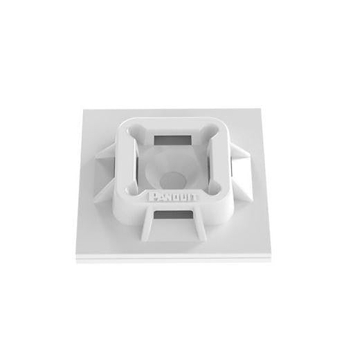 Panduit ABM100-S6-C Cable Tie Mount, 1" x 1", 2-Pack