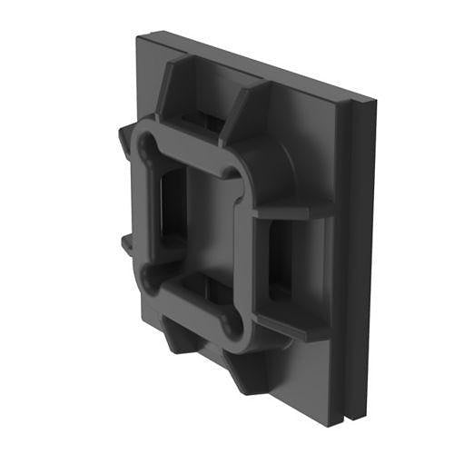 Panduit SGABM20-AT-C0 Cable Management, Adhesive Mount with Acrylic Adhesive Tape, 0.75\\"