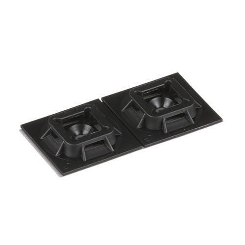 Panduit SGABM25-AT-C0 Cable Management, Adhesive Mount with Acrylic Adh Tape 1\\"