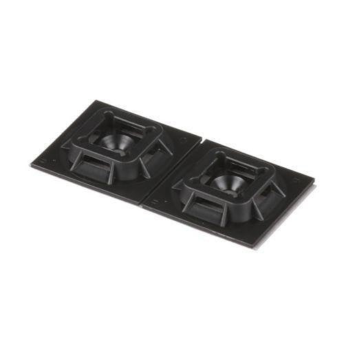 Panduit SGABM25-AT-C0 Cable Management, Adhesive Mount with Acrylic Adh Tape 1\\"