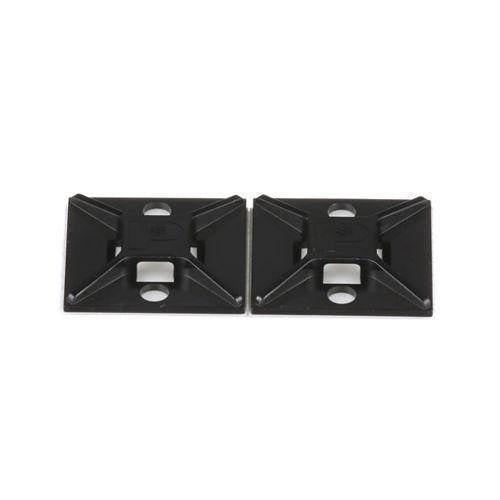 Panduit ABM2S-A-C0 Cable Tray & Tie Mount, 1" x 1" (25.4mm x 25.4mm) Adhesive
