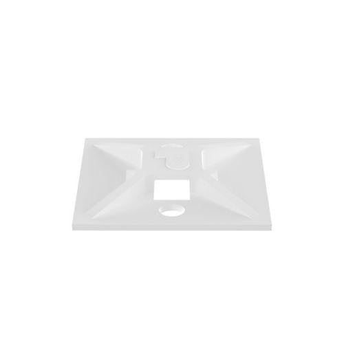 Panduit ABM2S-at-C Cable Tie Mount, 1\\" x 1\\", 25-Pack