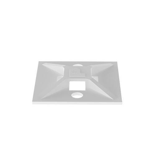 Panduit ABM2S-at-C Cable Tie Mount, 1\\" x 1\\", 25-Pack