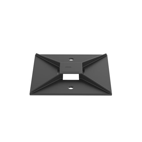 Panduit ABM3H-A-L20 Cable Tray & Tie Mount, 1.5\\" x 1.5\\" Adhesive Cable Tie Mount