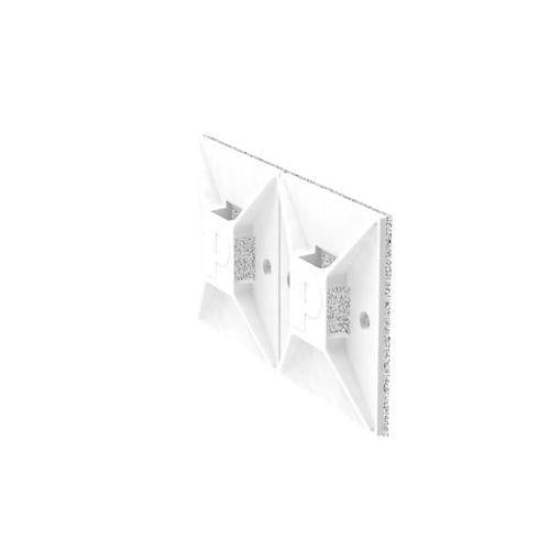 Panduit ABM3H-AV-L, Cable Tie Mount, VHB Adhesive, 1.5\\", Color White