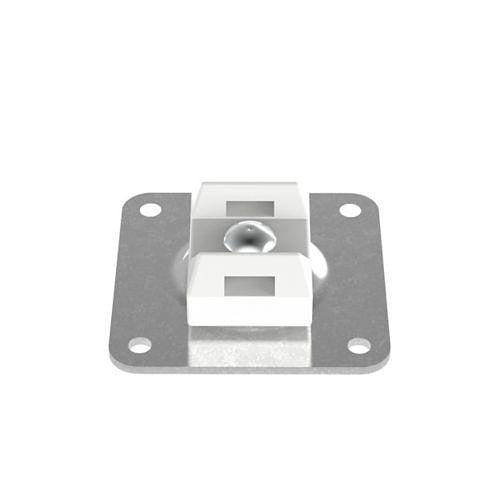 Panduit ASMS-A-X Cable Tie Mount Swivel Epoxy, 1.13\\"x1\\"