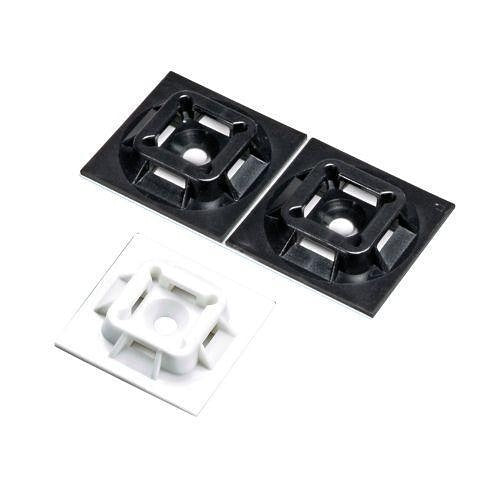 Panduit ABM100-A-C15 Cable Tie Mount, Adhesive, 1" x 1"