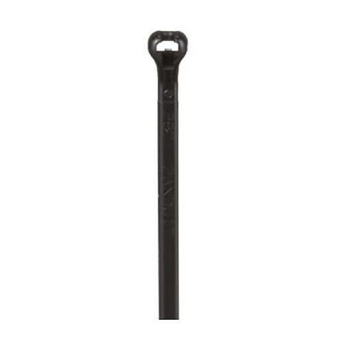 Panduit BT2M-M30 Dome-Top Barb Tie, 18 lb Strength, 1000-Pack, Black
