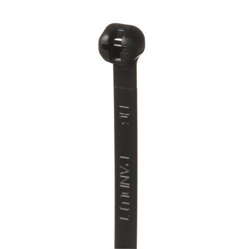 Panduit BT2S-C0 Cable Tie Metal Barb, 8.0L (203mm), Black