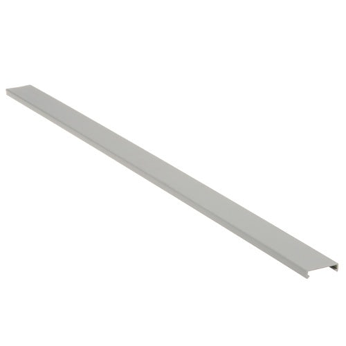 Panduit C1LG6 Panduct Flush Wiring Duct Cover, 1\\" W x 6\', PVC, Light Gray