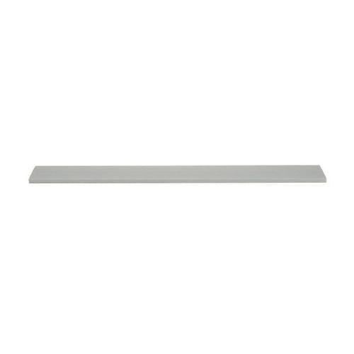 Panduit C3LG6 6\' Flush PVC Duct Cover, 6-Pack, Gray