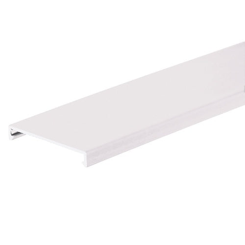 Panduit C4WH6 Cable Duct Cover, 6\', White