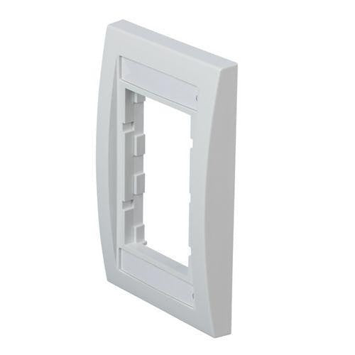 Panduit CBEWHY Faceplate Frame Single Gang Executive, White