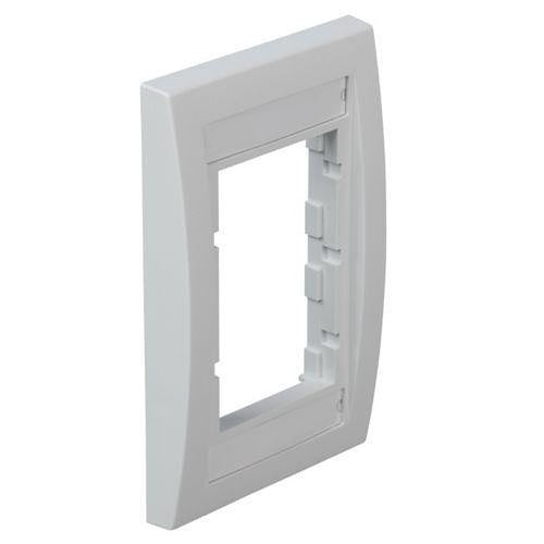 Panduit CBEWHY Faceplate Frame Single Gang Executive, White