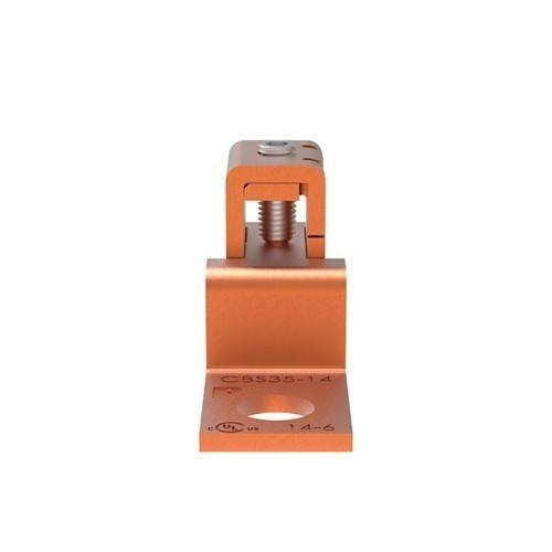 Panduit CBS35-14-C Copper Mechanical Lug with  Hole and 1 Barrel