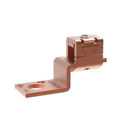 Panduit CBS35-14-C Copper Mechanical Lug with  Hole and 1 Barrel