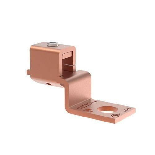 Panduit CBS35-14-C Copper Mechanical Lug with  Hole and 1 Barrel