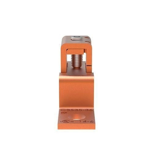 Panduit CBS35-36-C Copper Mechanical Lug with  Hole and 1 Barrel