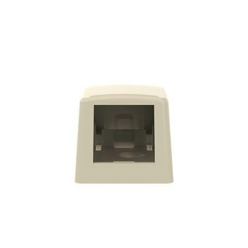 Panduit CBX1EI-A Surface Mount Box, 1 Port, Electric Ivory