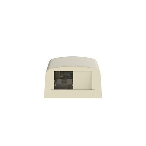 Panduit CBX2EI-AY Surface Mount Box, 2 Port, Electric Ivory