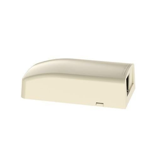 Panduit CBX2EI-AY Surface Mount Box, 2 Port, Electric Ivory