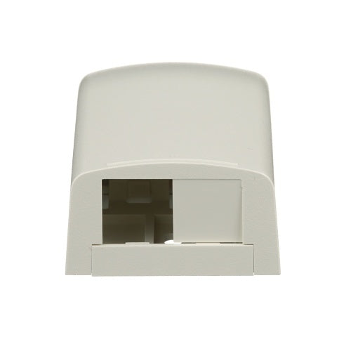 Panduit CBX2IW-AY Mini-Com Surface Mount Box, 2-Port, Off White