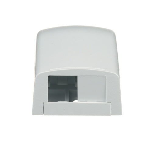 Panduit CBX2WH-AY Mini-Com 2-Port Surface Mount Box, White