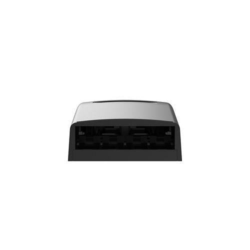 Panduit CBX4BL-AY Surface Mount Box, 4 Port, Black