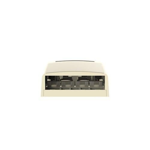 Panduit CBX4EI-AY Surface Mount Box, 4 Port, Electric Ivory