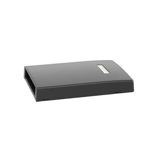 Panduit CBXF6BL-AY Surface Mount Box, 6 Port Multimedia, Black