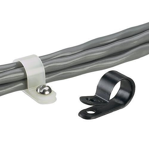 Panduit CCS19-S8-C Cable Management, Fixed Dia Clamp .19\\" (4.8mm Bundle)