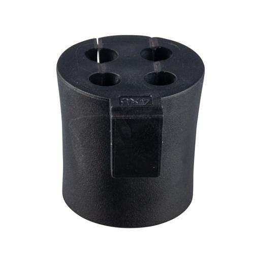 Panduit CEG-05X4 Medium Cable Entry Grommet, Black
