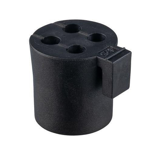 Panduit CEG-05X4 Medium Cable Entry Grommet, Black