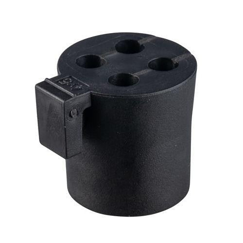 Panduit CEG-05X4 Medium Cable Entry Grommet, Black