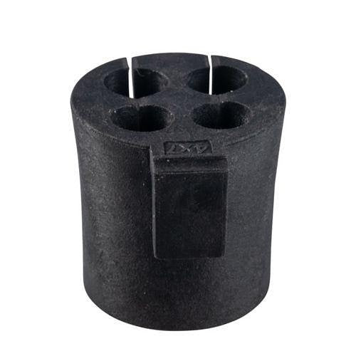 Panduit CEG-07X4 Cable Management Grommet, 4-Line Medium, 0.2