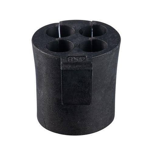 Panduit CEG-08X4 Cable Entry Grommet, Medium, 0.3, 4-Line