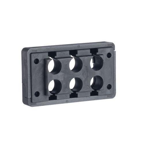 Panduit CEST1-C6 Cable Entry System, Terminate Terminated, 2-Pack, IP54