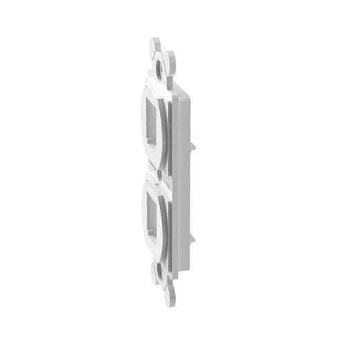 Panduit CF1062WHY FRAME Type 106, 2-Port, White