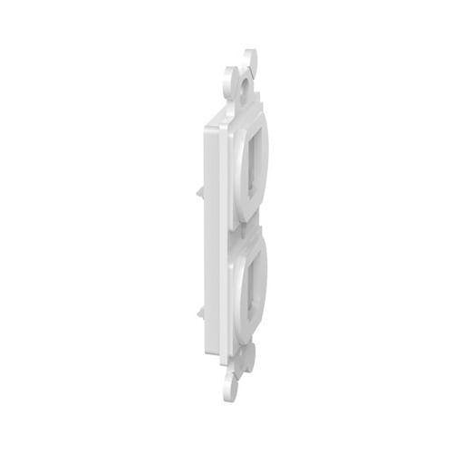 Panduit CF1062WHY FRAME Type 106, 2-Port, White