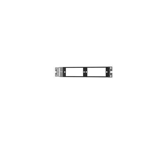 Panduit CFAPPBL1A Fiber Patch Panel, Angled, 1 RU, Black
