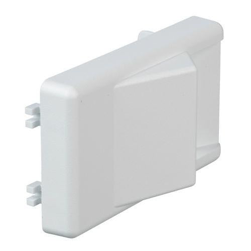 Panduit CFFPA2WH Furniture Faceplate, 2 Port Angled, White