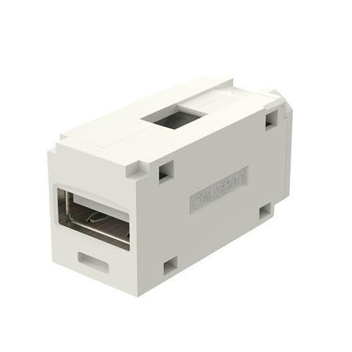 Panduit CMUSBAAAW MINI-COM USB 2.0 Female A to Female Connector