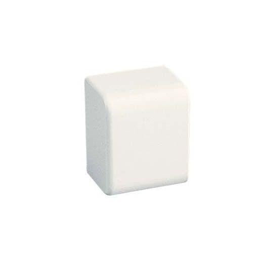 Panduit ECFX5WHX Cable Management Endcap Fitting, White