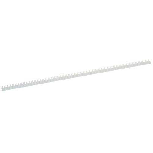 Panduit GE255-L Cable Management Grommet Edging Slot Strip, Nylon, Natural