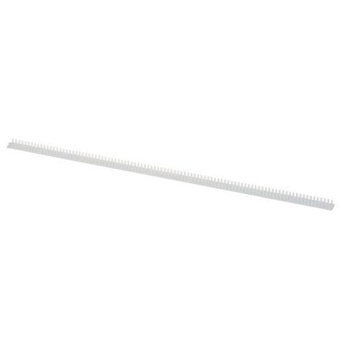 Panduit GE255-L Cable Management Grommet Edging Slot Strip, Nylon, Natural