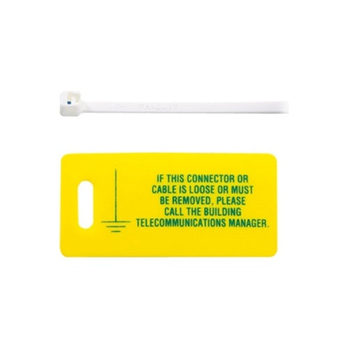 Panduit LTYK Pre-printed Network Building Grounding Marker Plate Labeling Kit