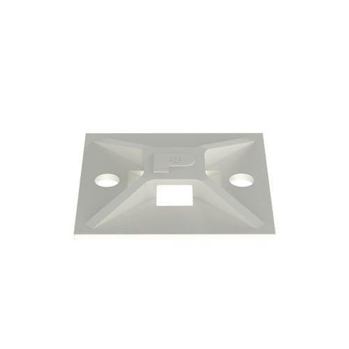 Panduit ABM112-S6-C69 Cable Tie Mount, 1.12\\"W x 1.12\\"L, Ivory