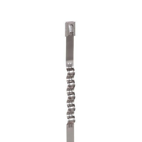 Panduit MLT10WH-LP MLT Wave Tie 304 Stainless Steel Heavy Duty, 33.0\\" (838mm)