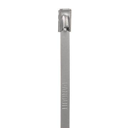 Panduit MLT4S-CP MLT 304 Stainless Steel Standard Cable Tie, 20.5\\" (521mm)