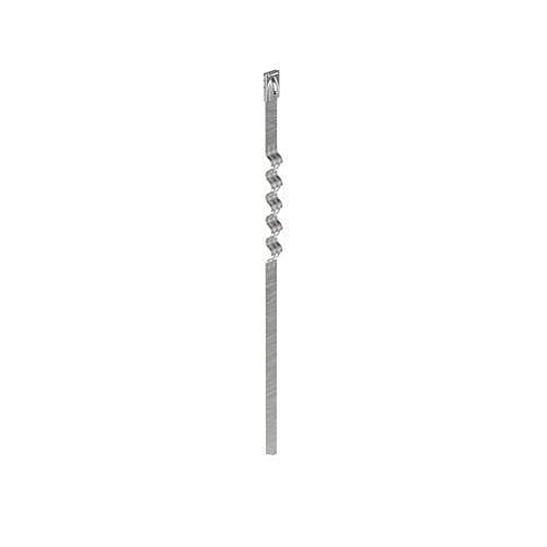Panduit MLT6WH-LP MLT Wave Tie 304 Stainless Steel Light Heavy 20.5